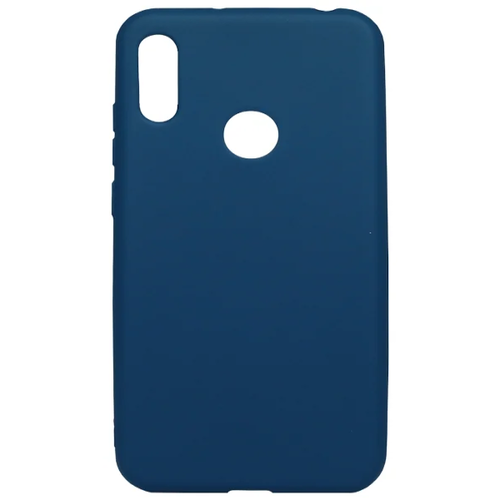 Накладка силиконовая G-Case Carbon Samsung Galaxy A10 Blue фото 