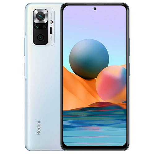 Телефон Xiaomi Redmi Note 10 Pro 128Gb Ram 8Gb Glacier Blue фото 