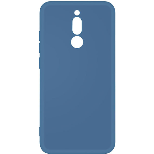 Накладка силиконовая BoraSCO Microfiber Case Xiaomi Redmi 8 Blue фото 