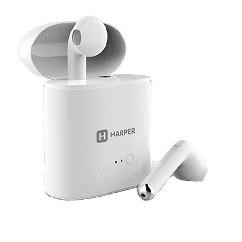 Bluetooth стереогарнитура Harper HB-508 вкладыши с кейсом White фото 