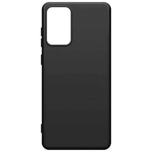 Накладка силиконовая BoraSCO Silicone Case Samsung Galaxy A71 матовая Black фото 