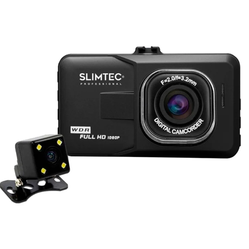 Видеорегистратор Slimtec F2 Dual Black фото 