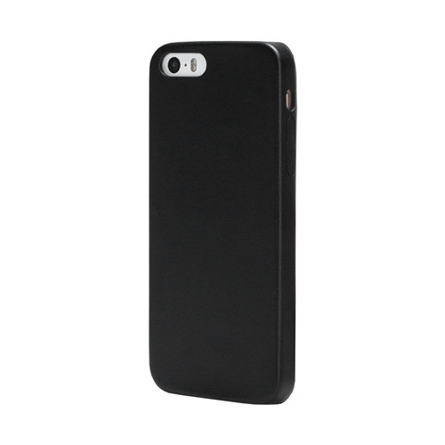 Накладка кожаная uBear iPhone 5/5S/SE Coast Case Black фото 