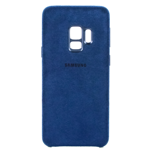 Накладка Samsung Alcantara Cover для Galaxy S9 (EF-XG960ABEGRU) Blue фото 