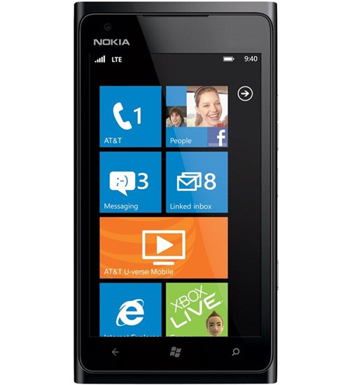 Телефон Nokia 900 Lumia Black фото 