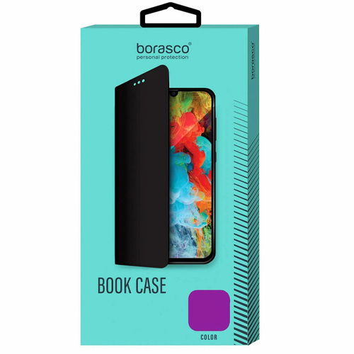 Чехол-книжка Borasco Book Case Xiaomi Redmi 13C Purple фото 