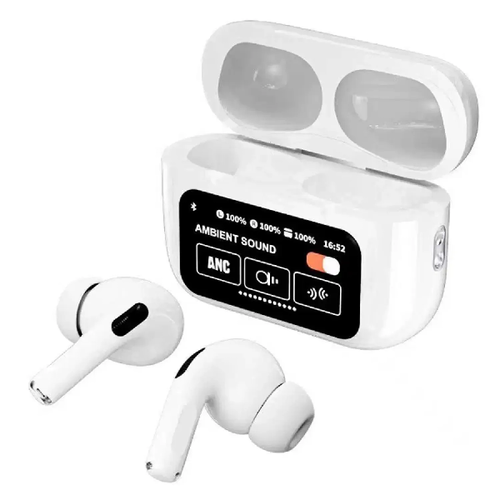 Bluetooth стереогарнитура TWS А9 PRO USB-C White фото 