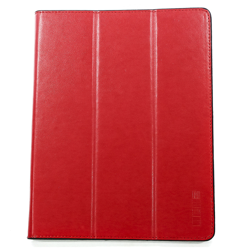 Чехол-книжка InterStep Vels р8М 8-8.5" для эл. устройств кожаный красный фото 
