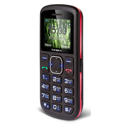 Телефон Texet TM-B220 Black Red фото 