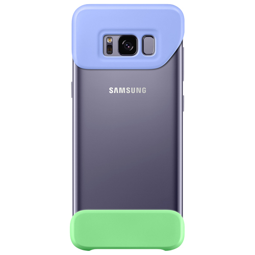 Накладка пластиковая Samsung Cover для Galaxy S8 (EF-MG950CLEGRU) Violet/Green фото 