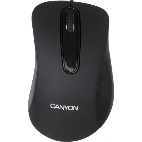 Мышь компьютерная проводная Canyon CNE-CMS2 USB Black фото 