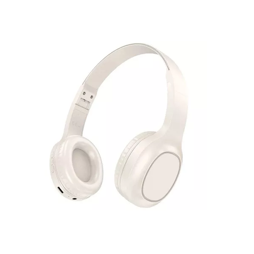 Bluetooth стереогарнитура накладная Hoco W46 Beige фото 