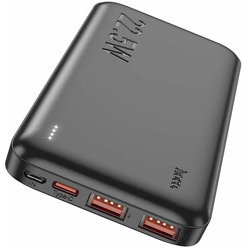 Внешний аккумулятор HOCO J101 Astute 10000 mAh 22.5W Black фото 