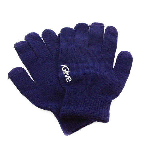 Перчатки iGlove для сенсорных устройств Dark Blue фото 