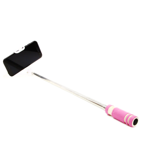 Монопод для селфи Goodcom MINI (со шнурком 3.5mm) Pink фото 
