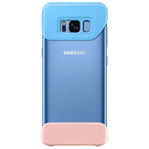 Накладка пластиковая Samsung Cover для Galaxy S8 (EF-MG950CLEGRU) Blue/Peach фото 